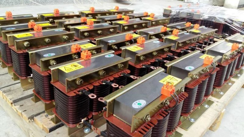 三相串聯(lián)濾波電抗器cksg-1.05/0.45-7%無功補償電容串聯(lián)電抗器